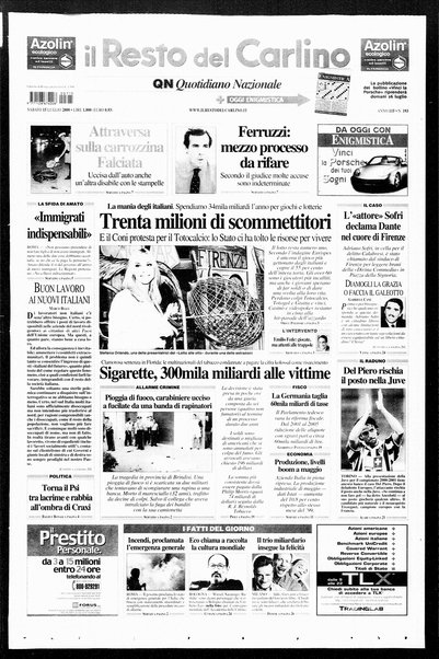 Il Resto del Carlino : giornale dell'Emilia